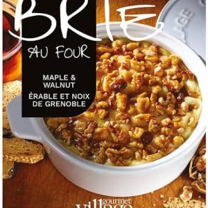 garniture à brie chaud érable